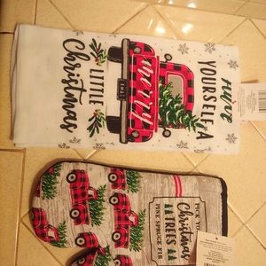 Christmas Kitchen on potholder